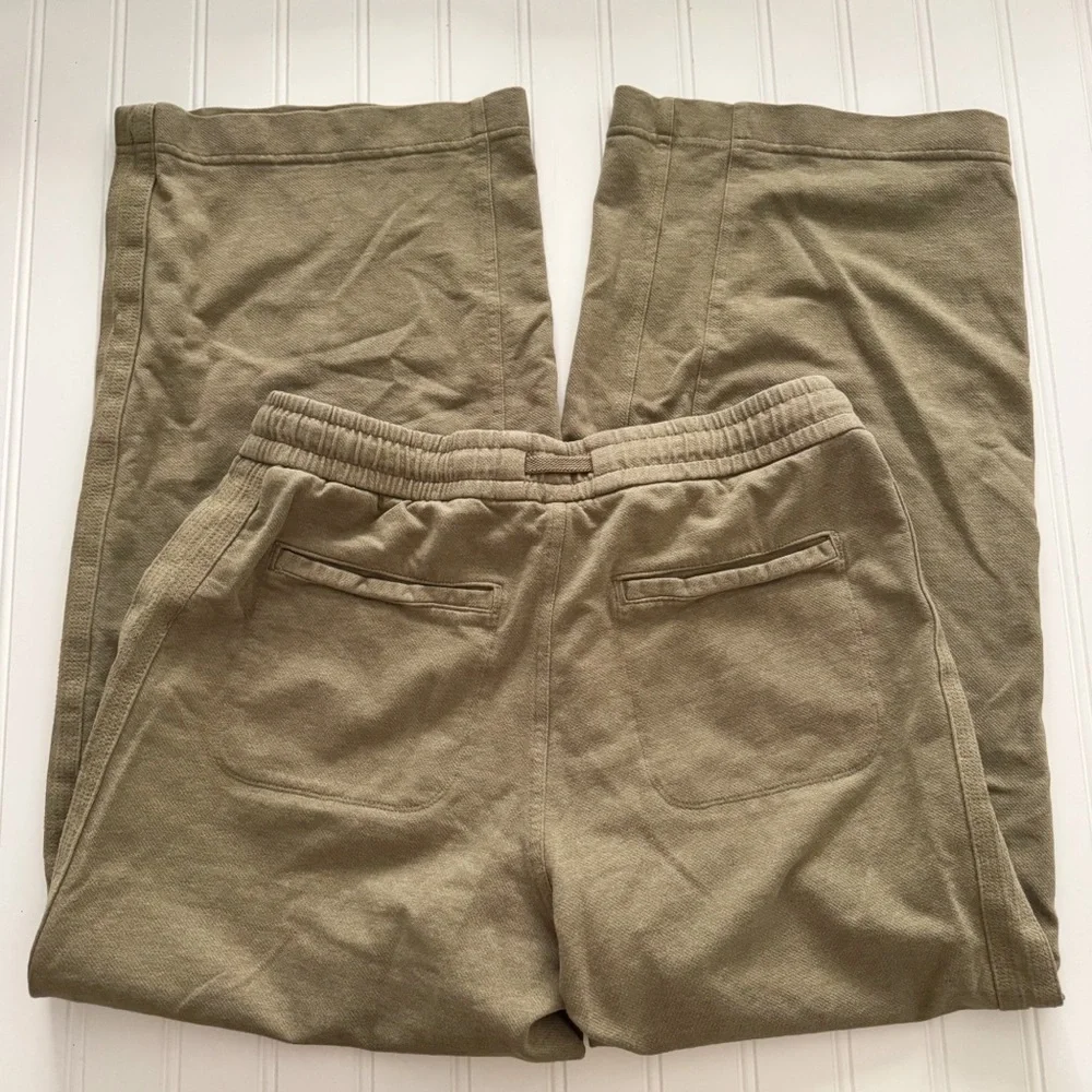 Athleta Farallon Heathered Wide Crop Pants - Size 4 Tall